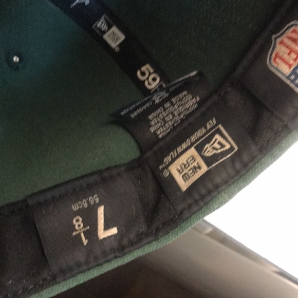 NFL Green Bay Packers 59 Fifty Ball Cap Sz 7 1/8 - Picture 6 of 6